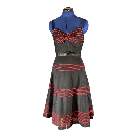 Vintage 1980s Betsey Johnson Party Dres size 8 EUC - Picture 1 of 5